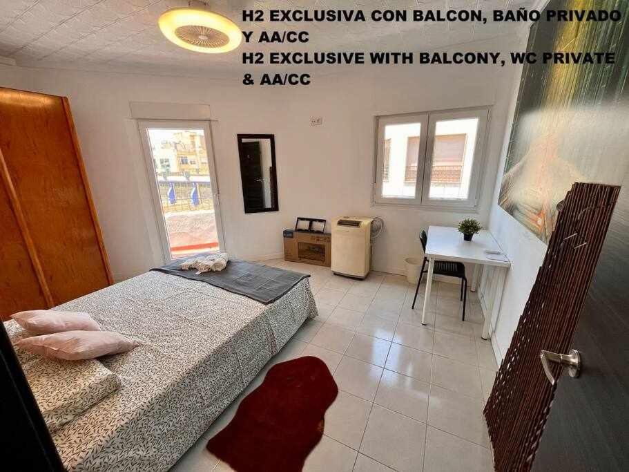 Novelda Centro Habitaciones Con Bano Privado Y Compartido , Cocina Y Terraza Pokój zdjęcie